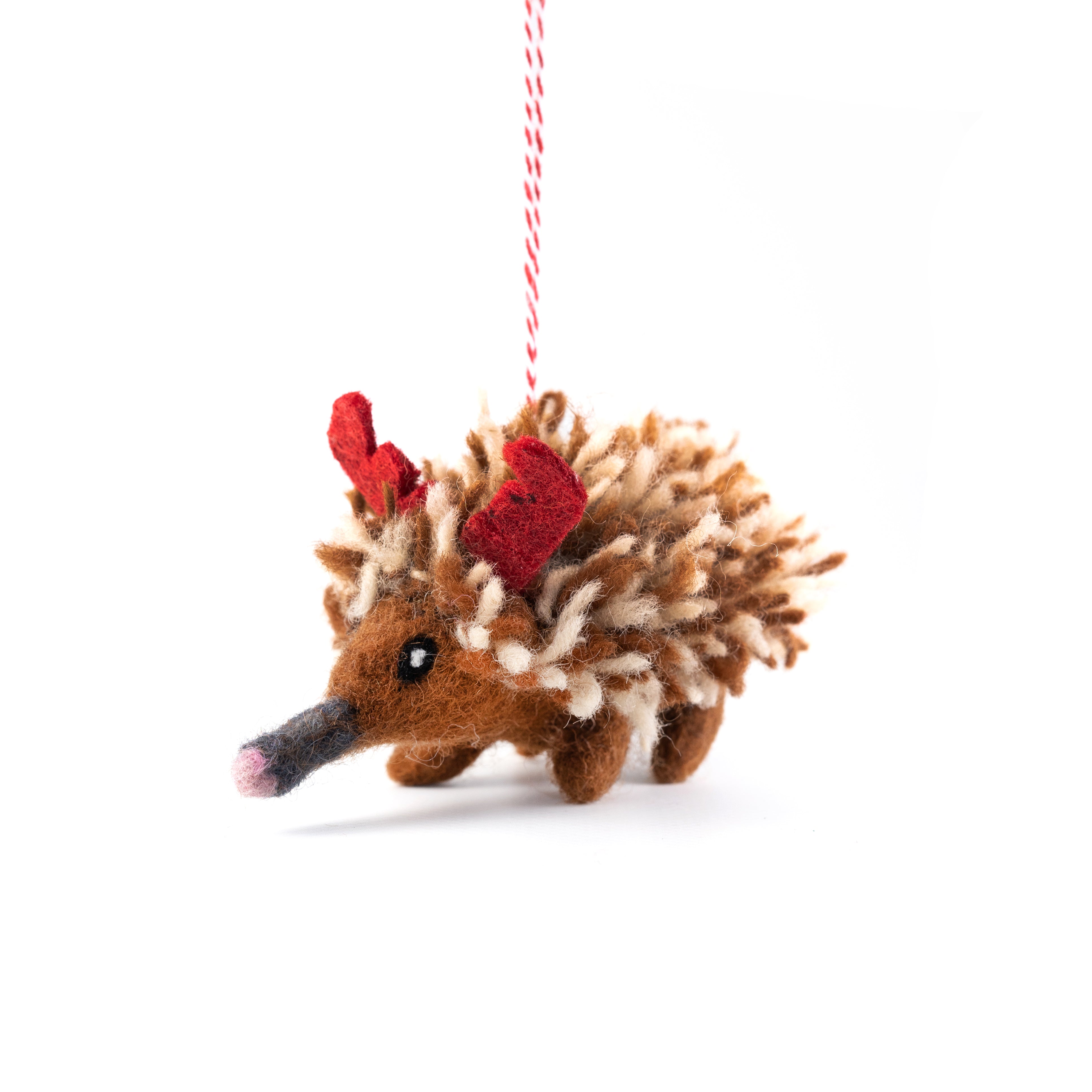 Christmas Decoration | Felt Echidna Edna | Gifted Hands