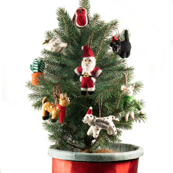 Christmas Decoration | Felt Dog Spot | Gifted Hands