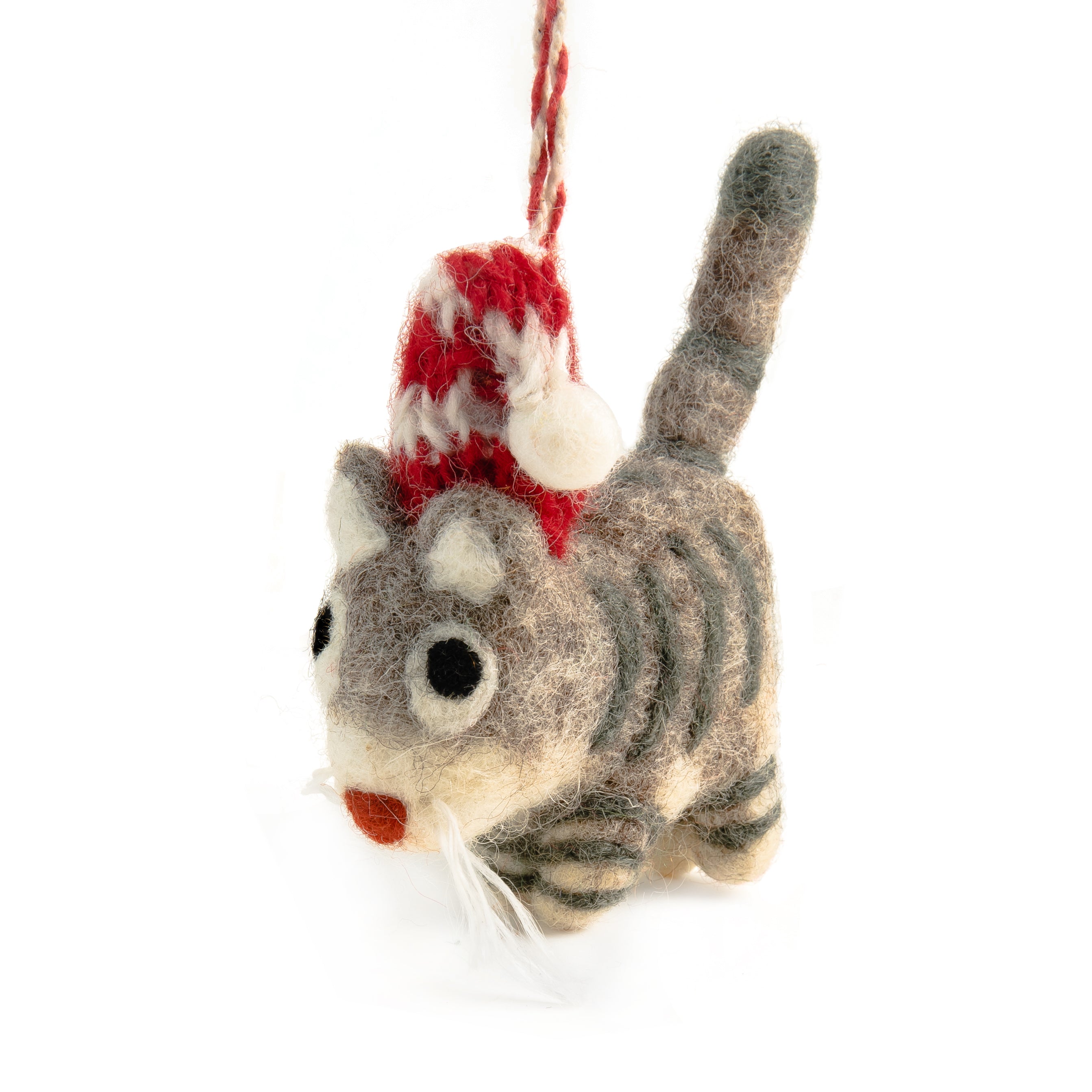 Christmas Decoration | Felt Cat Claire | Gifted Hands