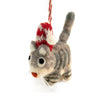 Christmas Decoration | Felt Cat Claire | Gifted Hands