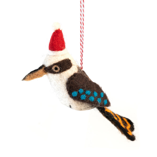 Christmas Decoration | Felt Kookaburra Kate | Gifted Hands