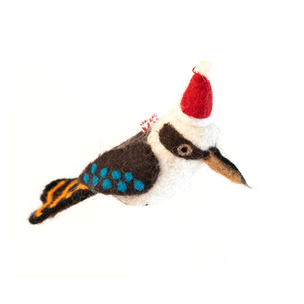 Christmas Decoration | Felt Kookaburra Kate | Gifted Hands