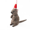 Christmas Decoration | Felt Quokka Queenie | Gifted Hands