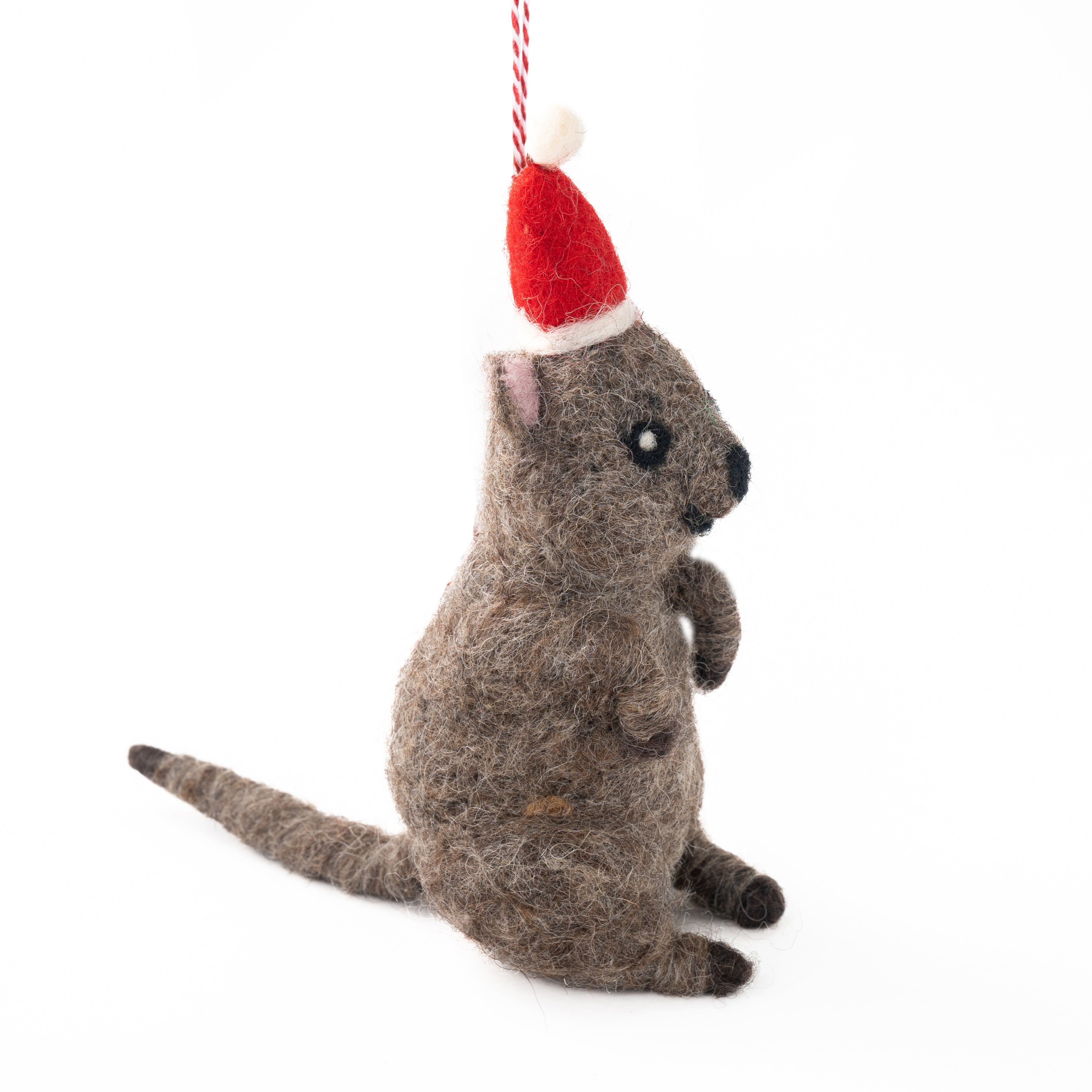 Christmas Decoration | Felt Quokka Queenie | Gifted Hands