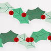 Christmas Decoration | Garland | Honeycomb Holly | Meri Meri