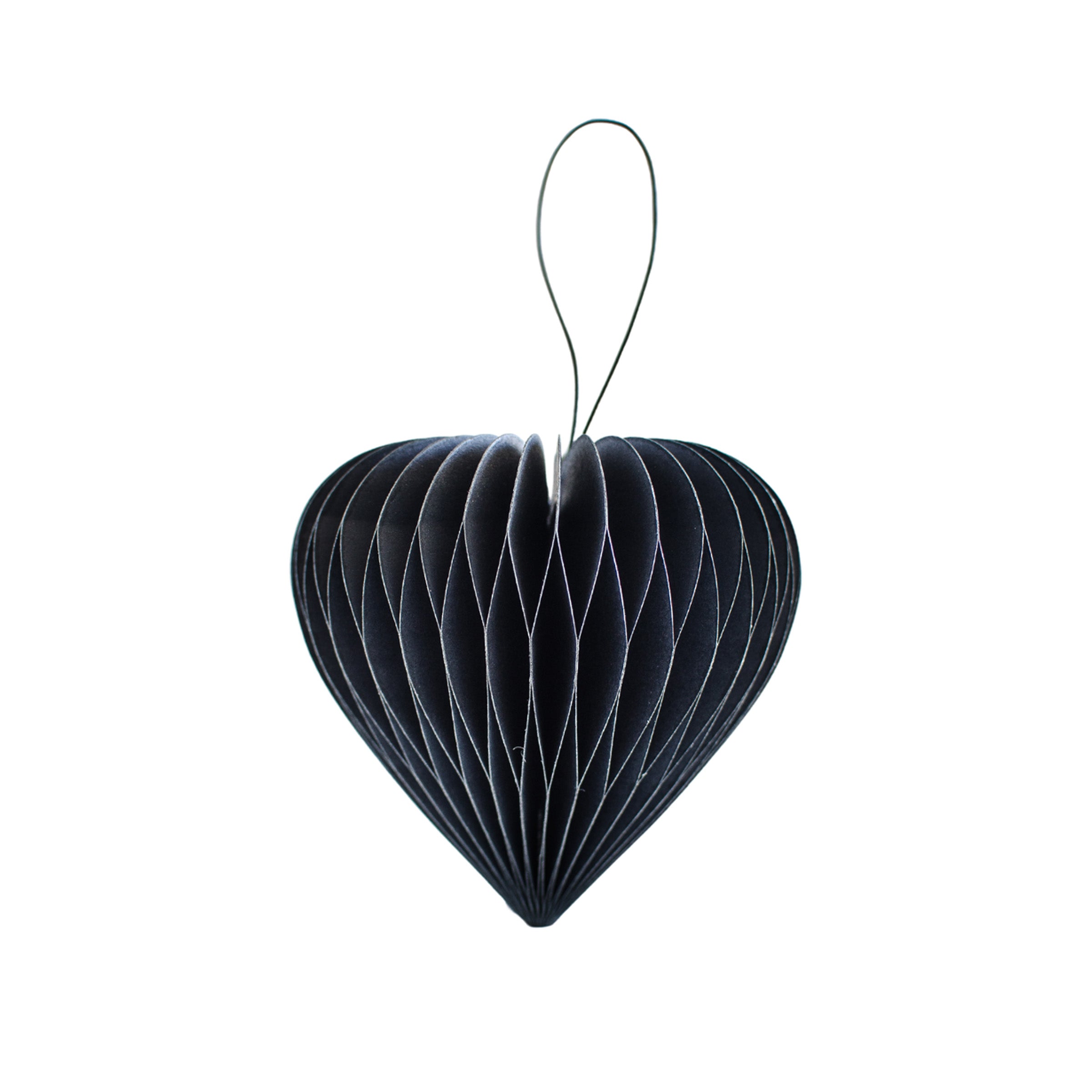 Christmas Decoration | Honeycomb Ornament | Heart | Nordic Rooms | 4 COLOUR OPTIONS AVAILABLE