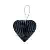 Christmas Decoration | Honeycomb Ornament | Heart | Nordic Rooms | 4 COLOUR OPTIONS AVAILABLE