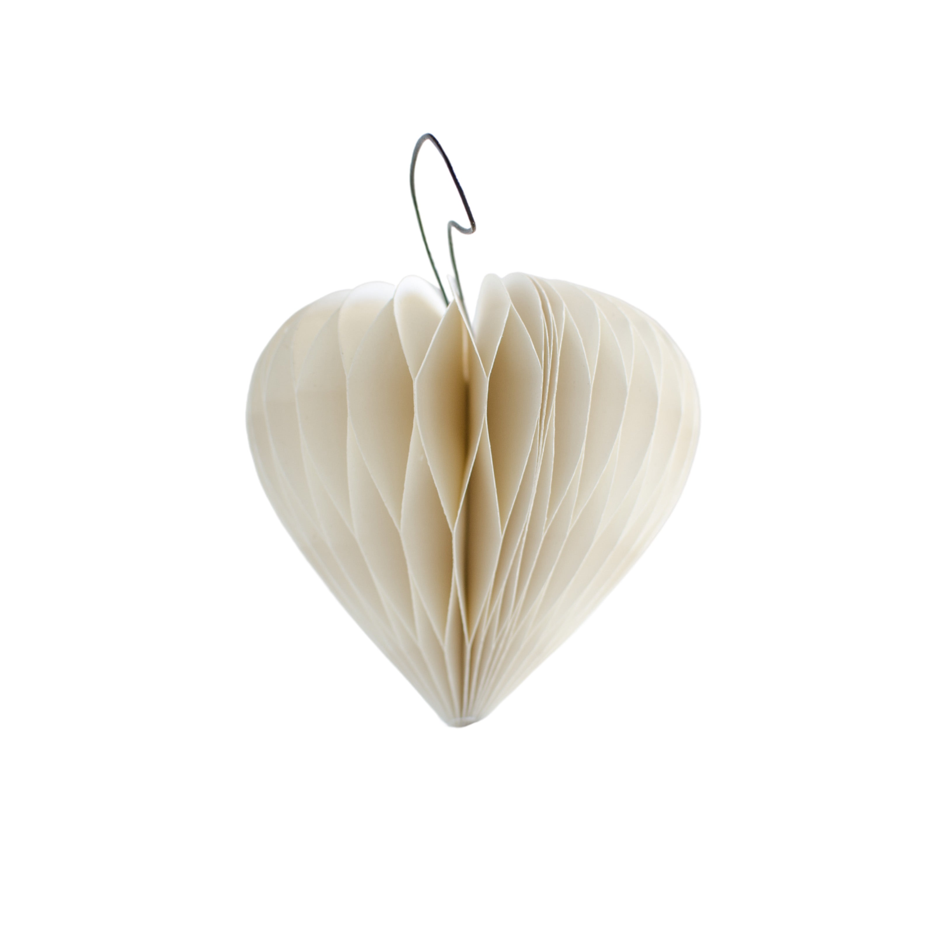 Christmas Decoration | Honeycomb Ornament | Heart | Nordic Rooms | 4 COLOUR OPTIONS AVAILABLE