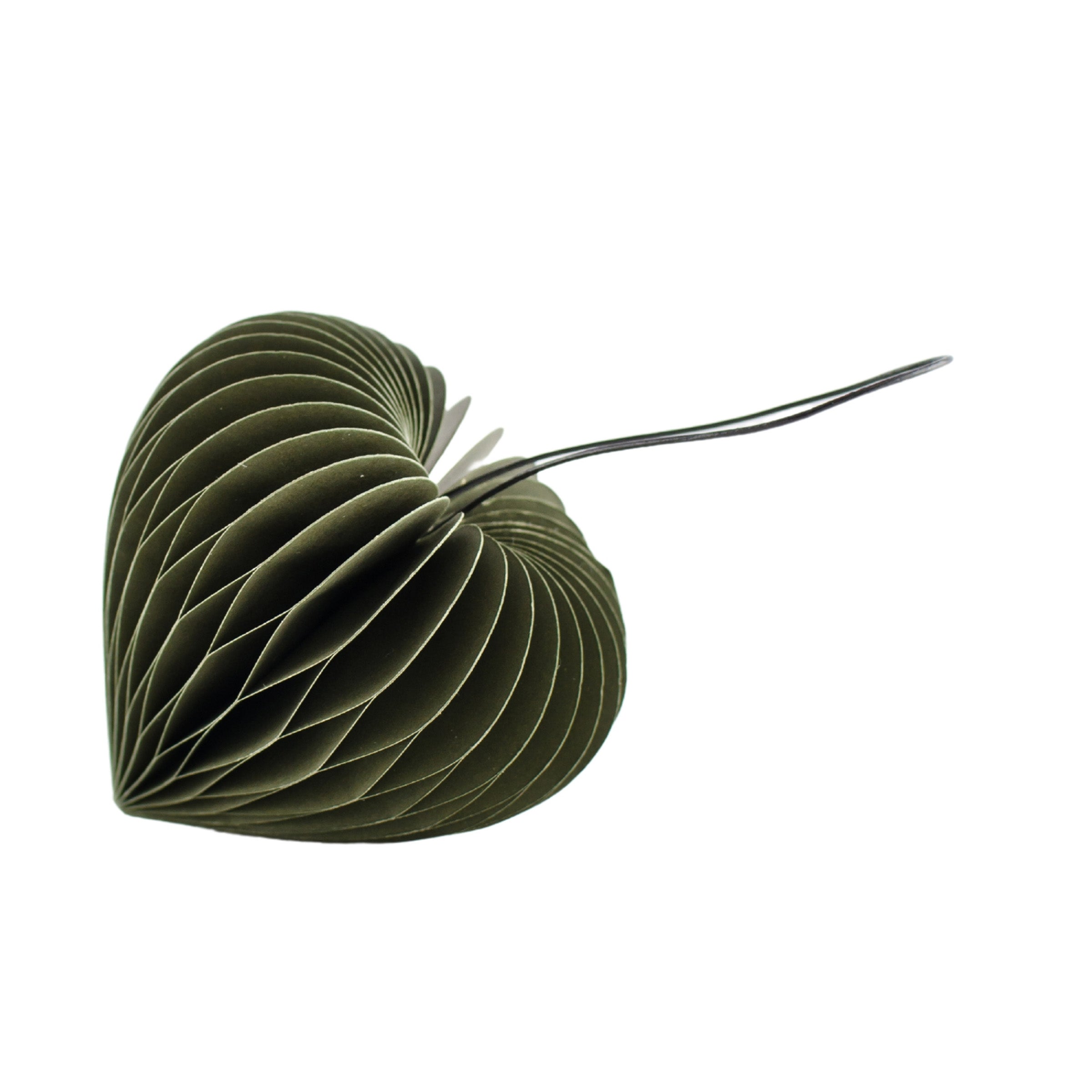 Christmas Decoration | Honeycomb Ornament | Heart | Nordic Rooms | 4 COLOUR OPTIONS AVAILABLE