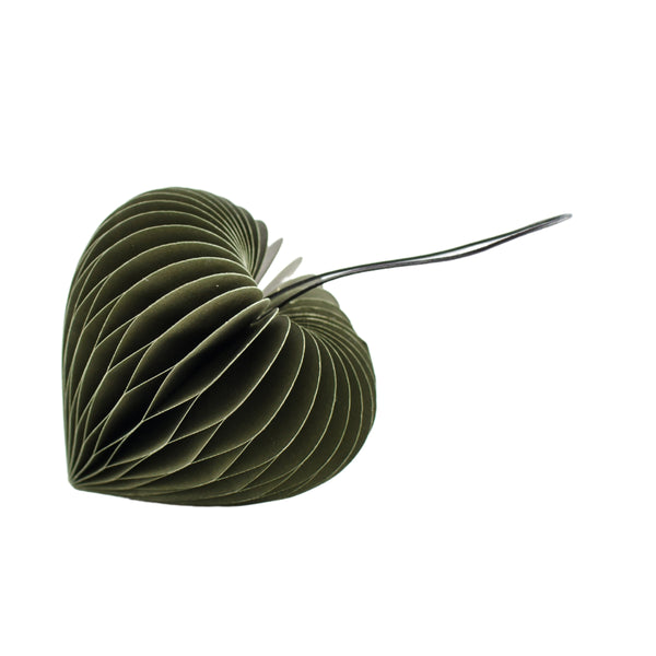 Christmas Decoration | Honeycomb Ornament | Heart | Nordic Rooms | 4 COLOUR OPTIONS AVAILABLE