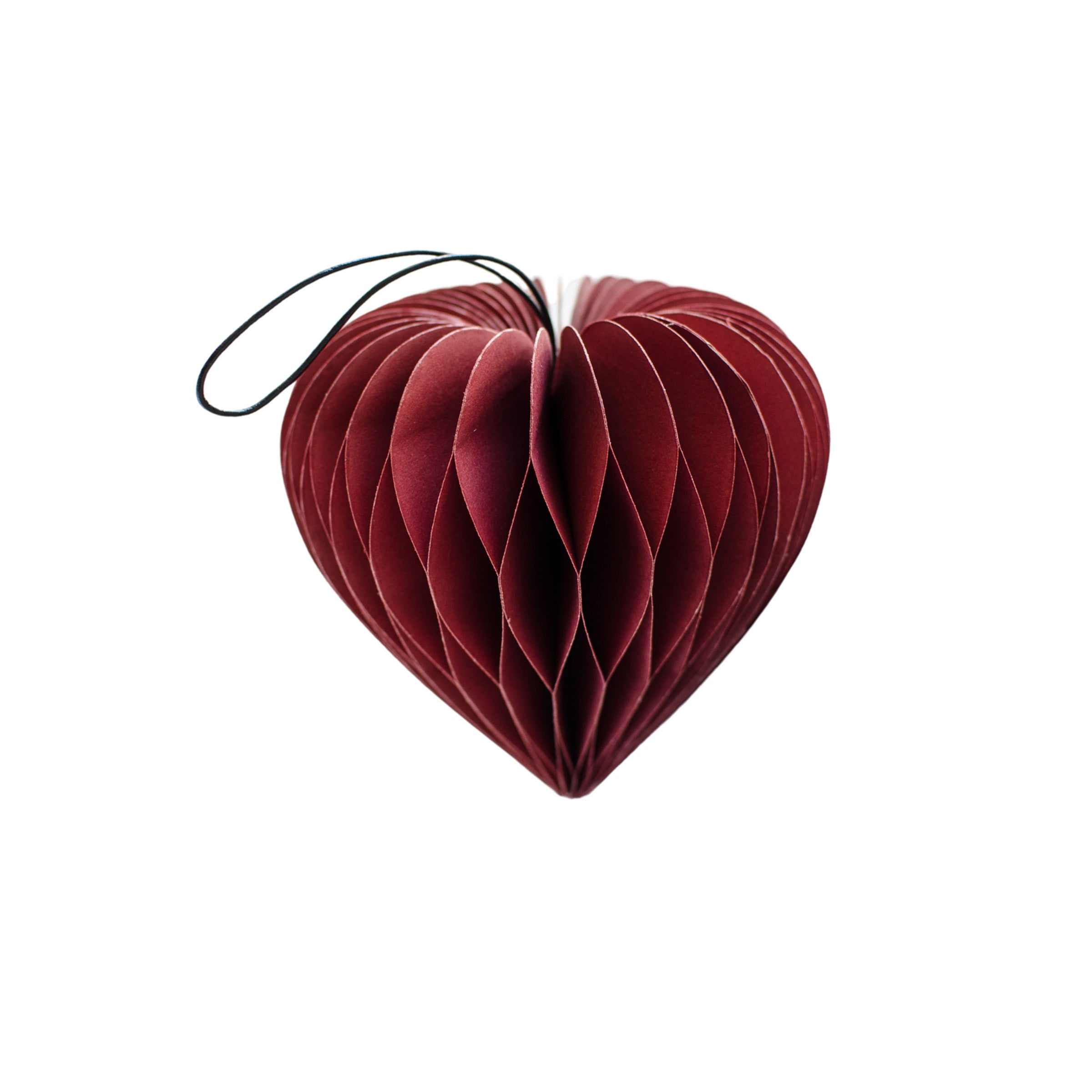 Christmas Decoration | Honeycomb Ornament | Heart | Nordic Rooms | 4 COLOUR OPTIONS AVAILABLE