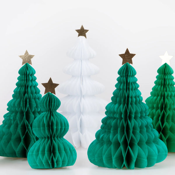 Christmas Decoration | Honeycomb Tree Decorations | Meri Meri