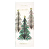 Christmas Decoration | Paper Honeycomb Trees | Meri Meri X Liberty | Set of 3 | Meri Meri