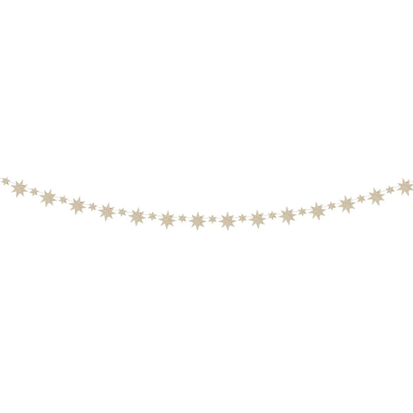 Christmas Decoration | Garland | Gold Star Mini | Meri Meri