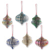 Christmas Decoration | Paper Honeycomb Tree Decorations | Meri Meri X Liberty | Set of 6 | Meri Meri