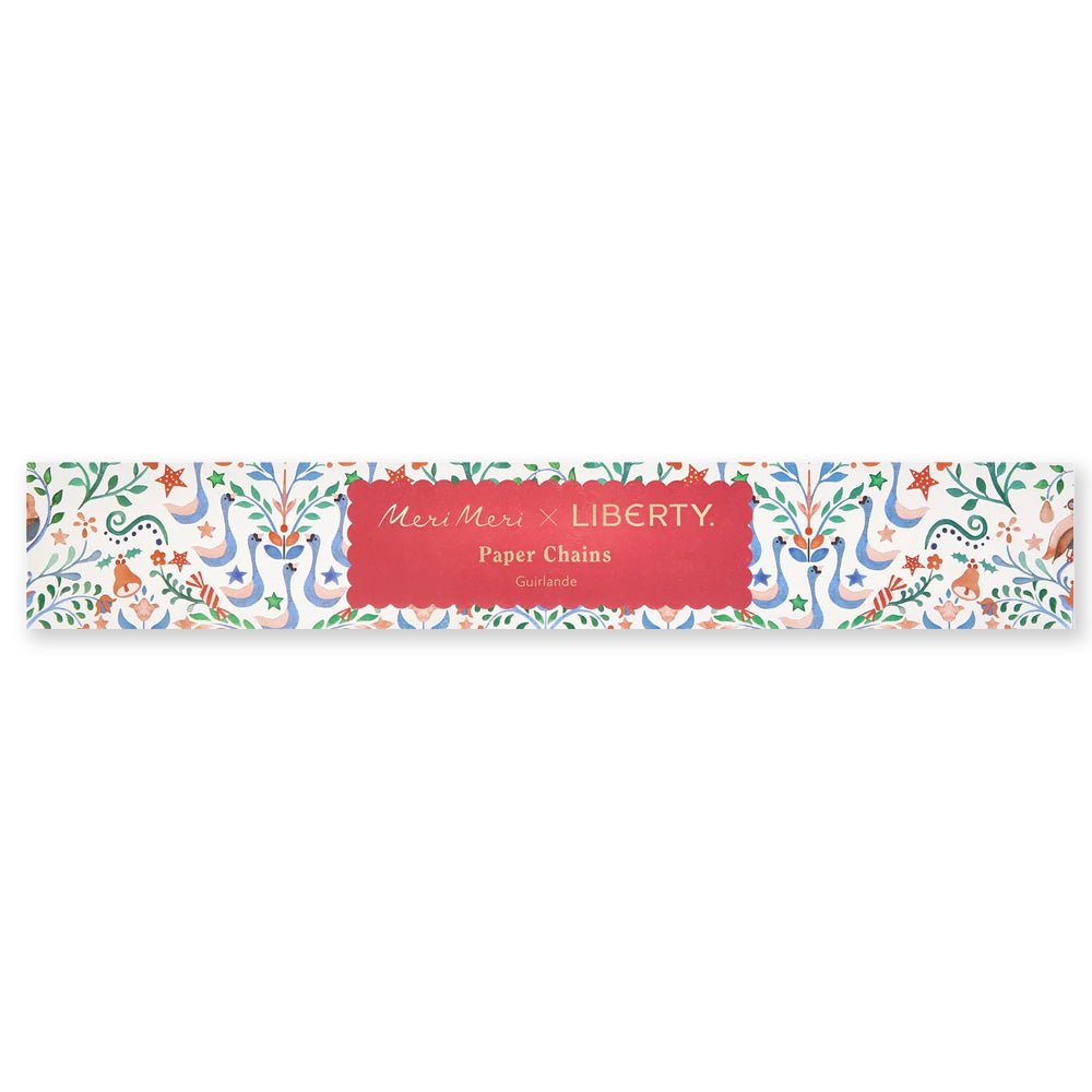 Christmas Decoration | Paper Chains Set | Meri Meri X Liberty | Meri Meri