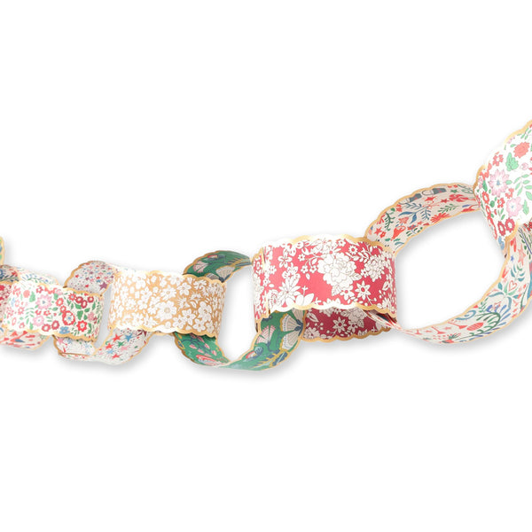 Christmas Decoration | Paper Chains Set | Meri Meri X Liberty | Meri Meri