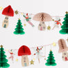 Christmas Decoration | Garland | Fairy Honeycomb Woodland | Meri Meri