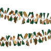 Christmas Decoration | Garland | Pine Needle & Golden Holly | Meri Meri