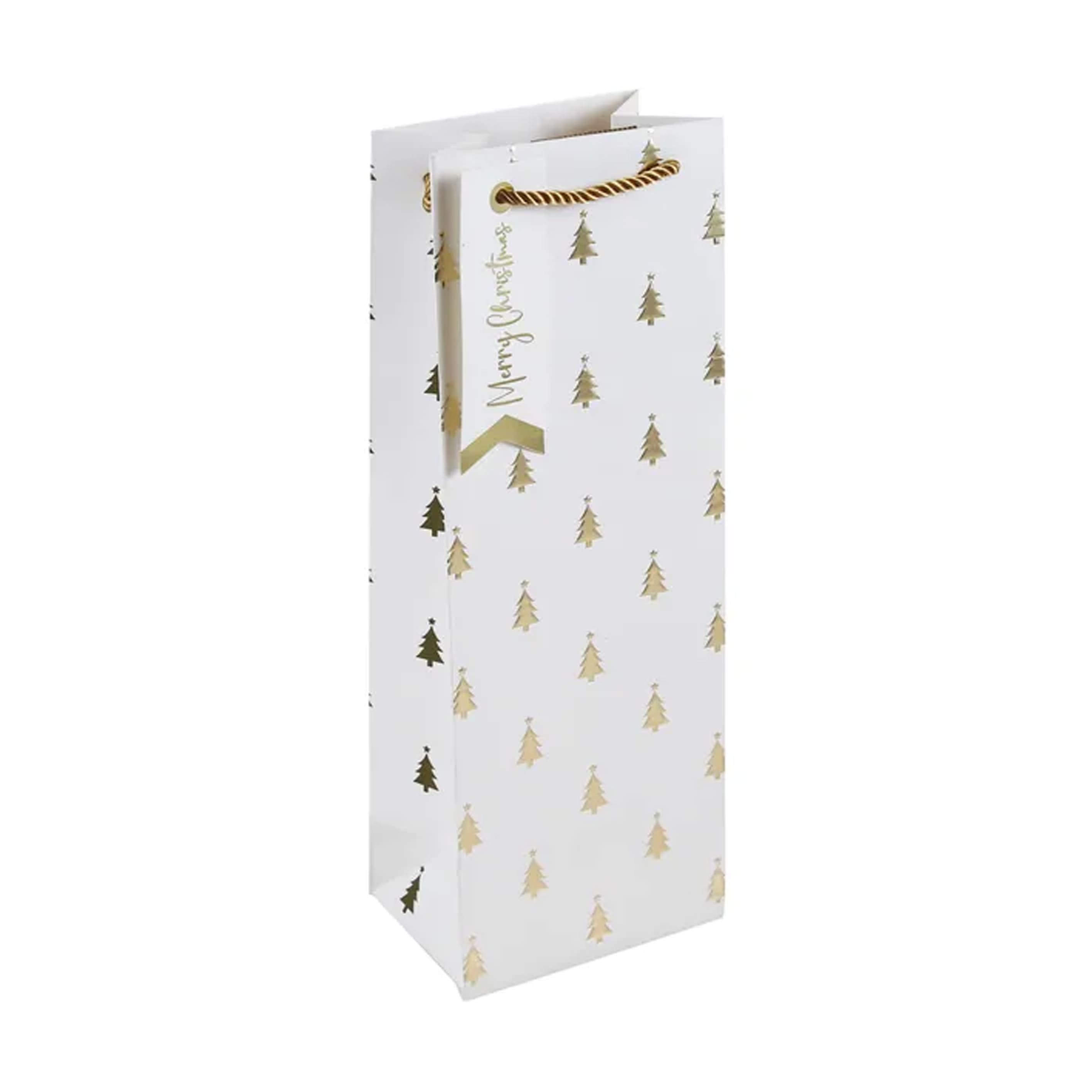 Gift Bag | Christmas | Gold Embossed Tree | Clairefontaine | 3 SIZE OPTIONS AVAILABLE