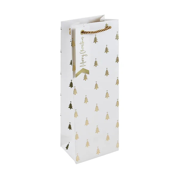 Gift Bag | Christmas | Gold Embossed Tree | Clairefontaine | 3 SIZE OPTIONS AVAILABLE