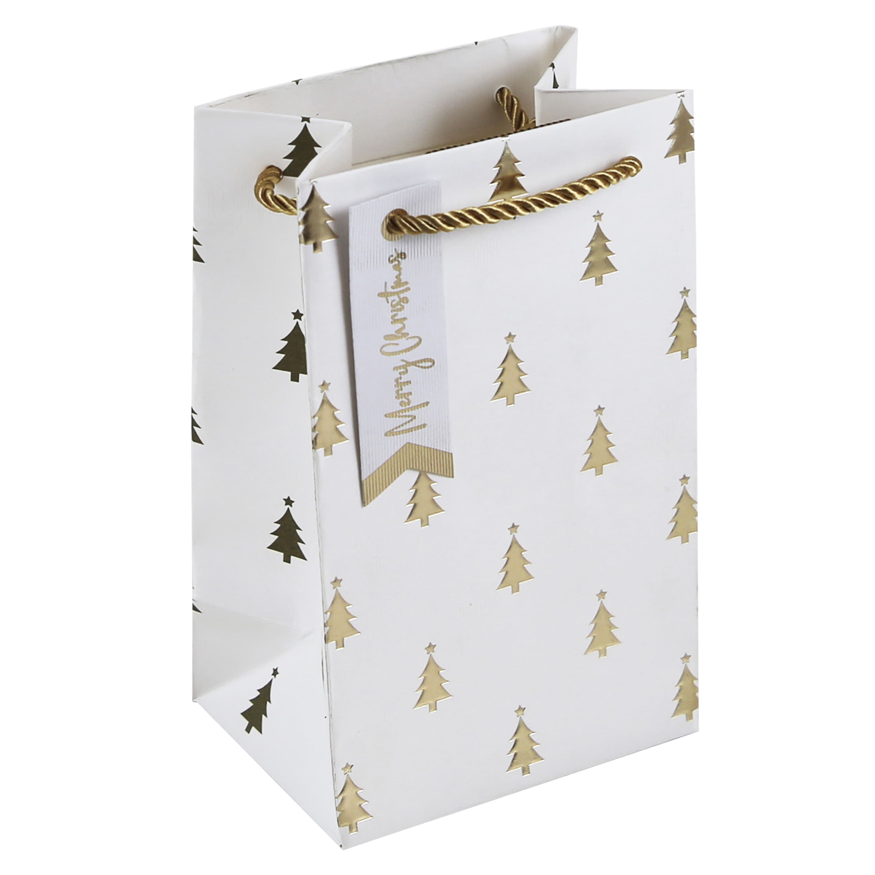 Gift Bag | Christmas | Gold Embossed Tree | Clairefontaine | 3 SIZE OPTIONS AVAILABLE