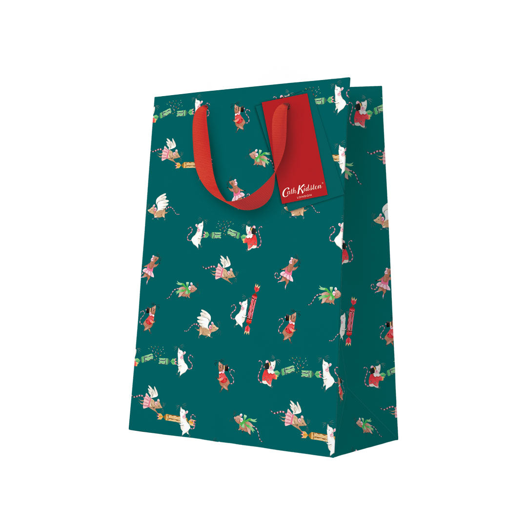 Gift Bag | Christmas | Nutcracker Mice | Cath Kidston | Ohh Deer | 3 SIZE OPTIONS AVAILABLE
