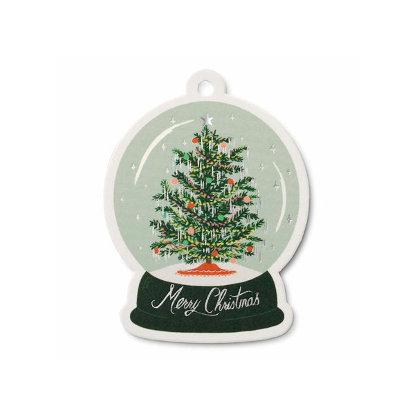 Christmas Gift Tag | Set of 8 | Snow Globe | Rifle Paper Co.