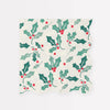 Christmas Napkin | Holly Pattern | Meri Meri
