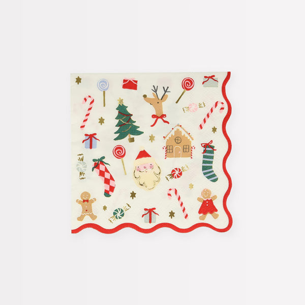Christmas Napkin | Jolly Christmas | Meri Meri