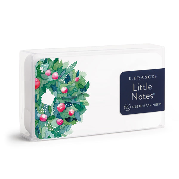 Note Card | Little Notes | Comfort & Joy Wreath | E. Frances Paper