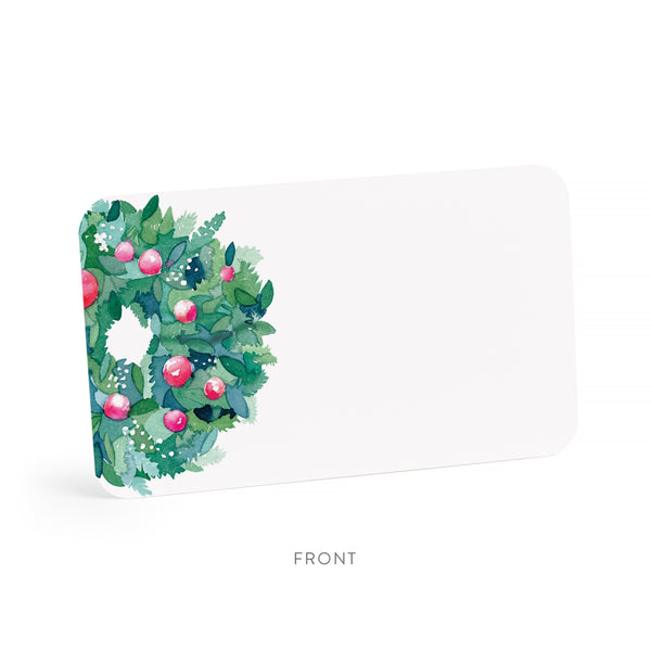 Note Card | Little Notes | Comfort & Joy Wreath | E. Frances Paper