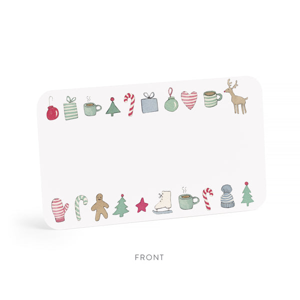 Note Card | Little Notes | Merry Motif | E. Frances Paper