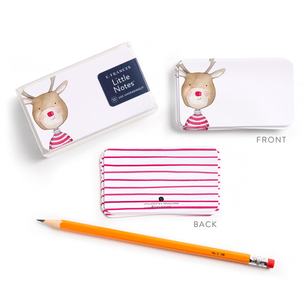 Note Card | Little Notes | Rudolph | E. Frances Paper