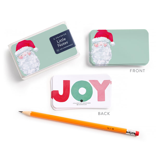 Note Card | Little Notes | Vintage Santa | E. Frances Paper