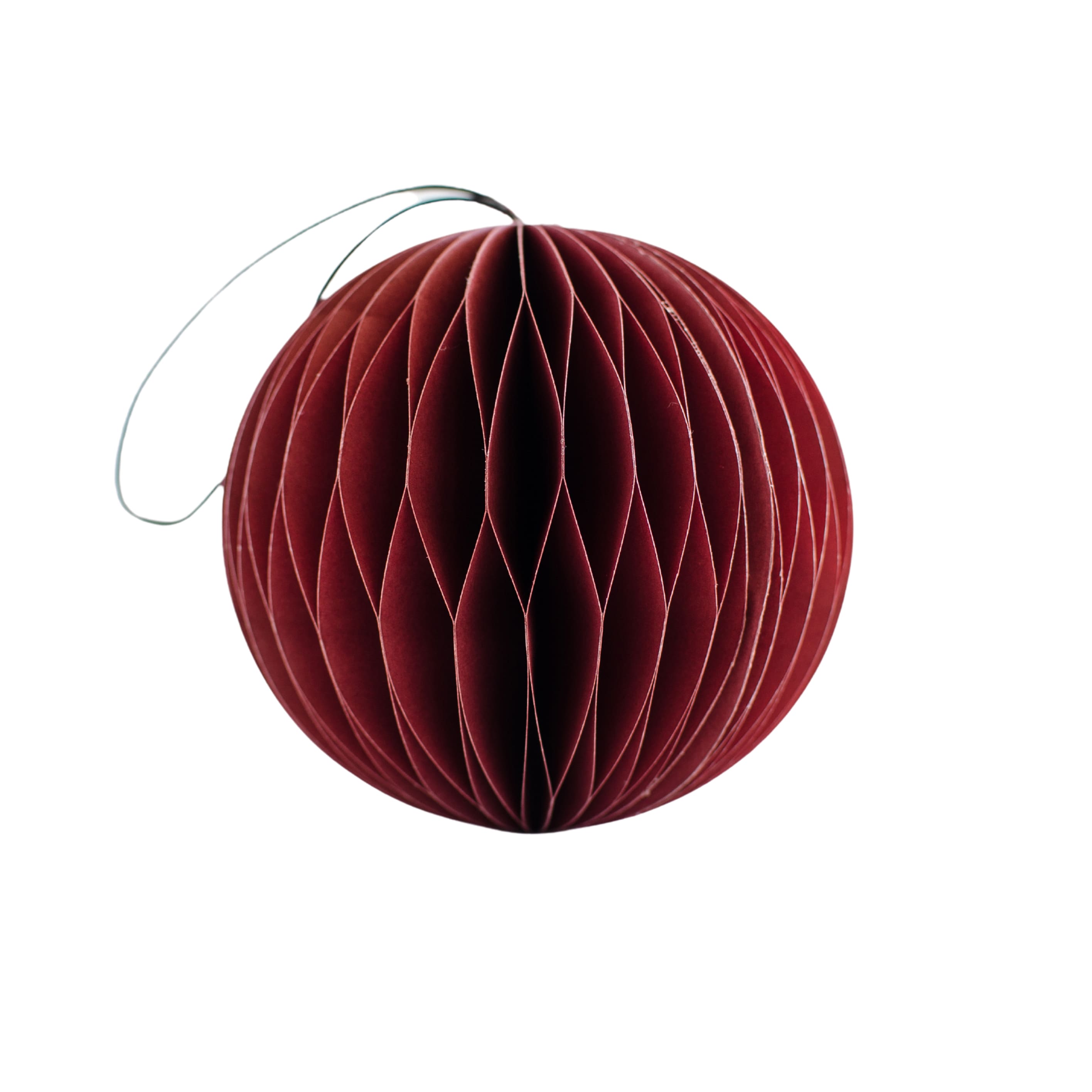 Christmas Decoration | Honeycomb Ornament | Sphere | Nordic Room | 10 COLOUR OPTIONS AVAILABLE