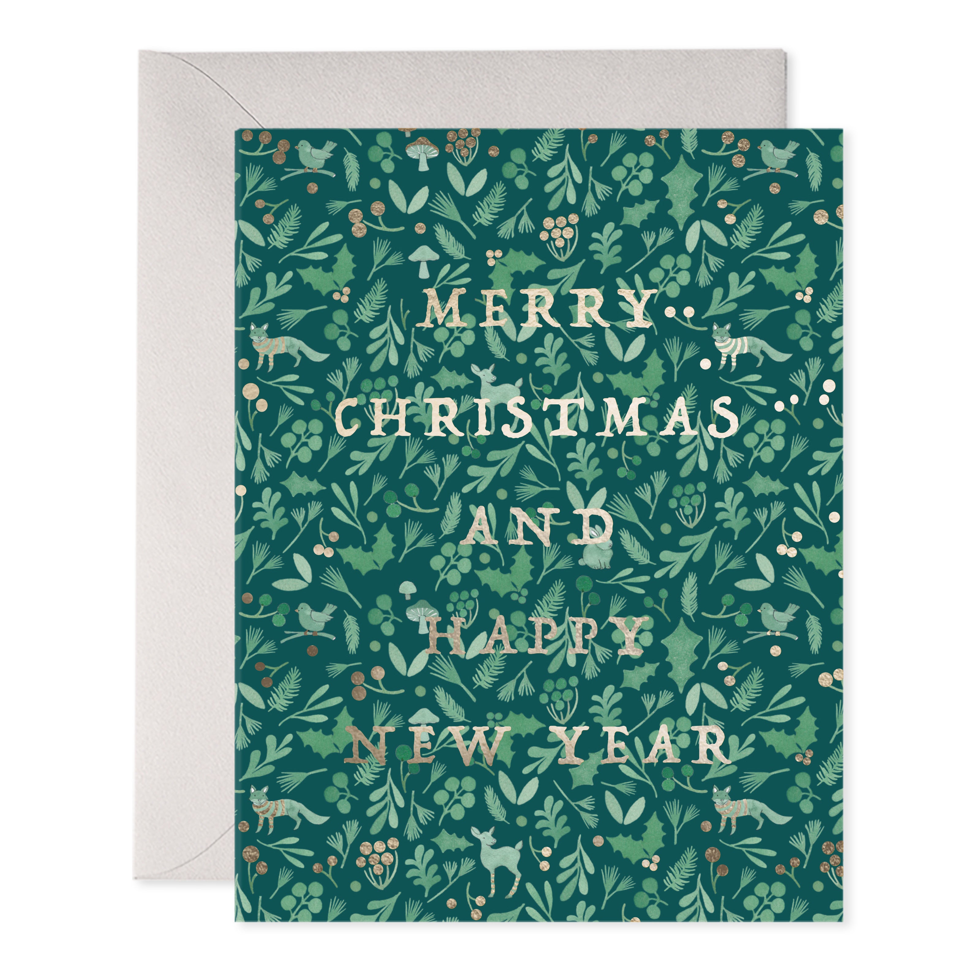 Christmas Card | Winter Forest Christmas | E Frances Paper