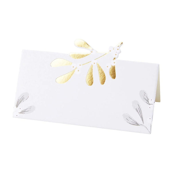 Christmas Place Card | Botanical Mistletoe | Talking Tables