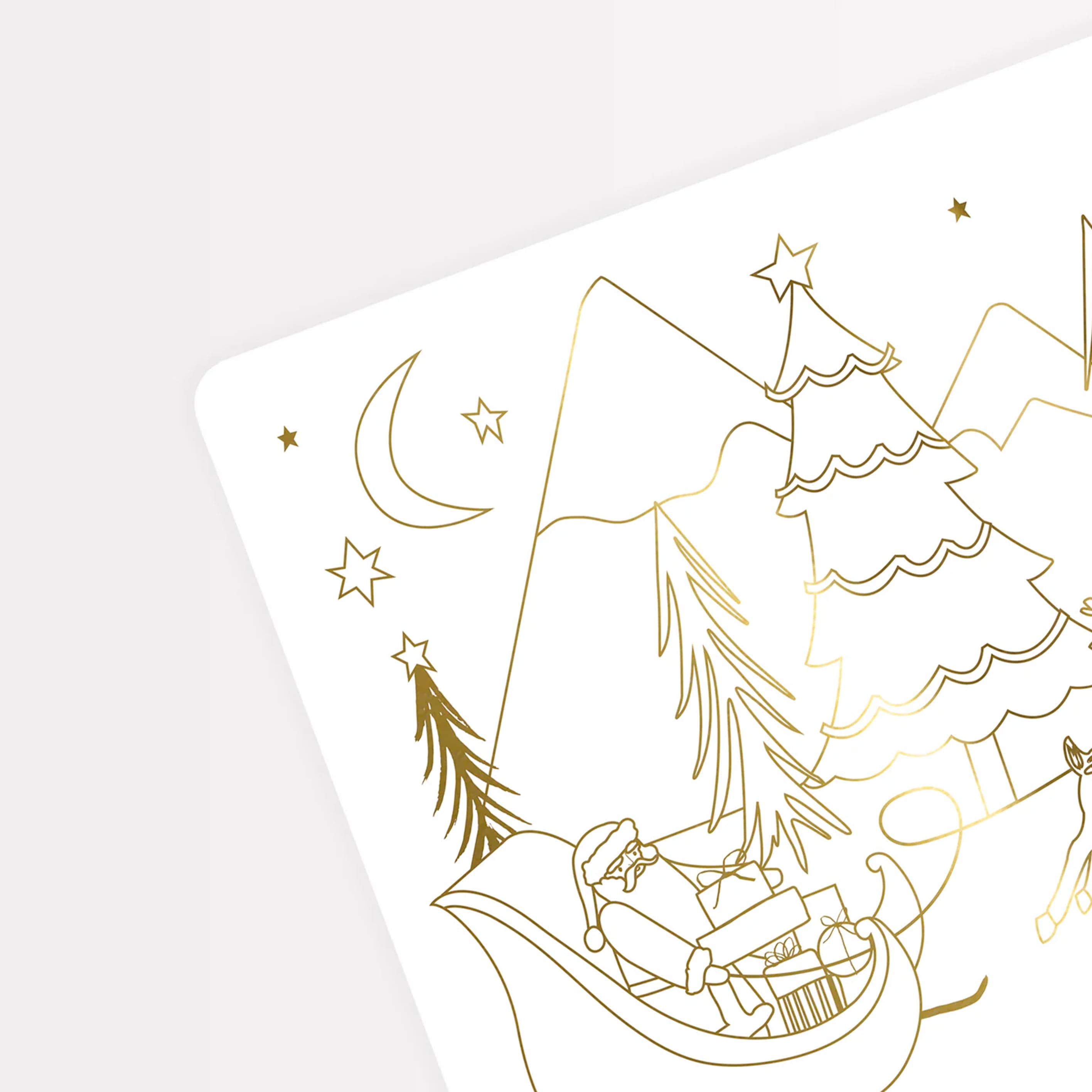 Christmas Placemat | Colouring Placemats | Set of 8 | Meri Meri