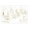 Christmas Placemat | Colouring Placemats | Set of 8 | Meri Meri