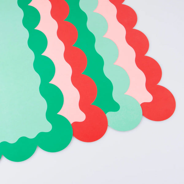 Christmas Placemat | Paper Placemats | Set of 8 | Meri Meri