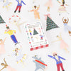 Christmas Decorative Stickers | Meri Meri X New York City Ballet Shaped Stickers | Set of 25 | Meri Meri