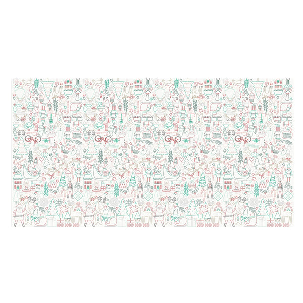 Christmas Tablecloth | Colour In Activity Tablecloth | Meri Meri