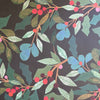 Christmas Wrapping Paper | Double Sided | Holly & Berries & Multi Stripe | Caroline Gardner