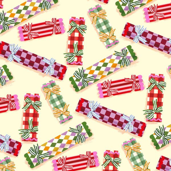 Christmas Wrapping Paper | Crackers | Noi Publishing