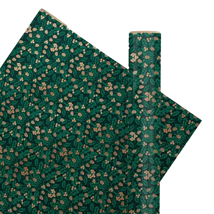Christmas Wrapping Paper | Roll | Harvest | 76 cm x 2.5 m | Vandoros | 2 COLOUR OPTIONS AVAILABLE