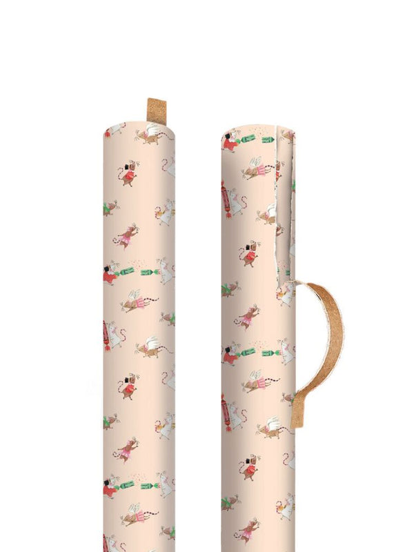 Christmas Wrapping Paper | Roll | Nutcracker Mice | 70 cm x 3 m | Cath Kidston | Ohh Deer
