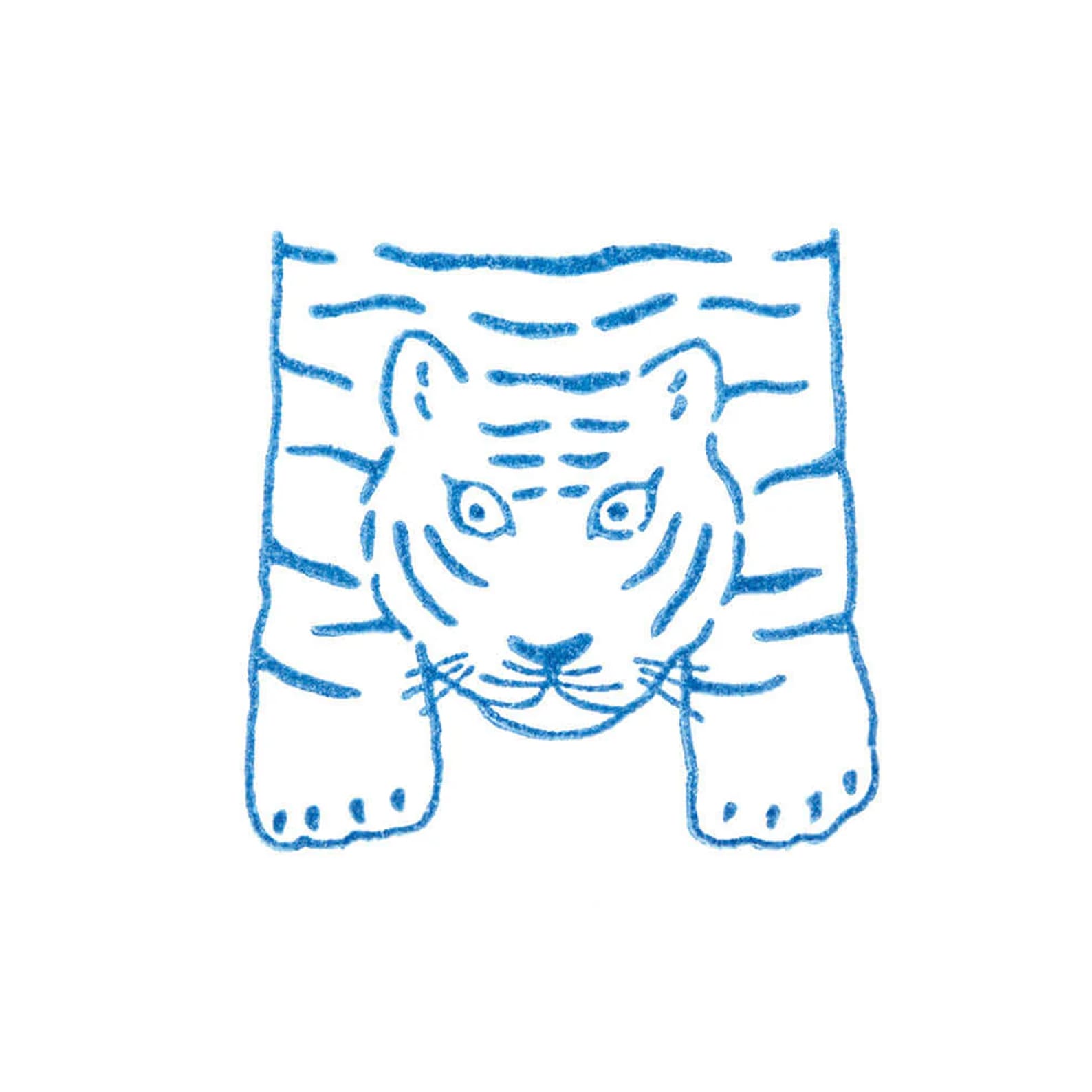 Stamp | Clear Stamp | Medium | Tiger | King Jim - Kami Paper
