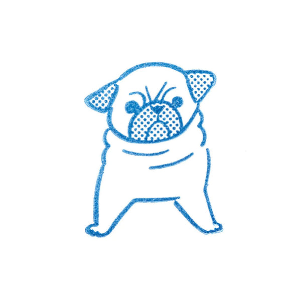 Stamp | Clear Stamp | Medium | Pug | King Jim