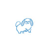 Stamp | Clear Stamp | Small | Pekinese | King Jim - Kami Paper